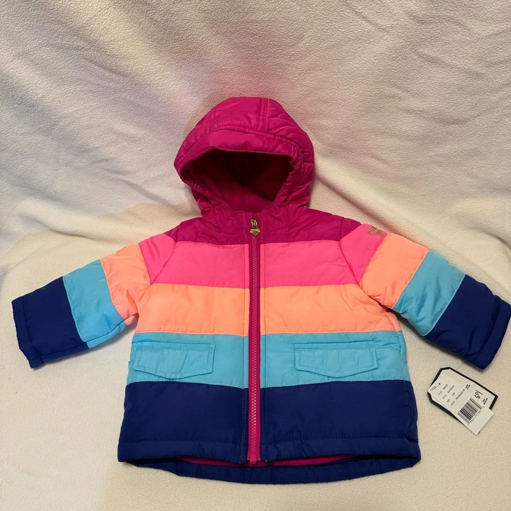 OshKosh B’gosh Rainbow 12month Winter Coat